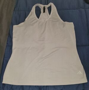 Adidas Women's Classic Light Grey Tank Top Sz XL